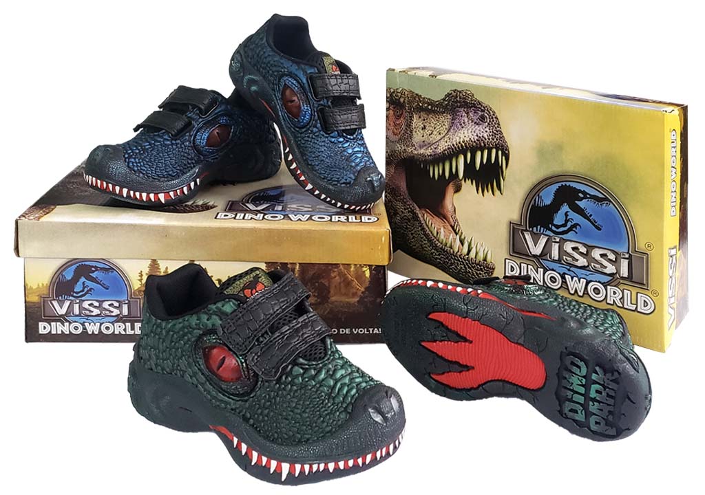 calzado dinosaurios
