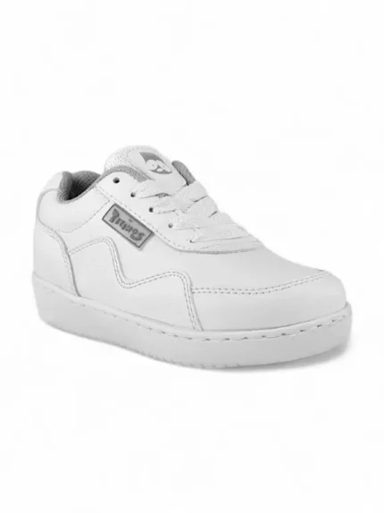 Calzado Escolar Cordón Unisex Blanco Titinos - 4405-1