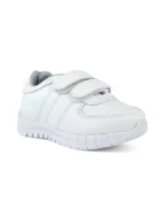Calzado Escolar Velcro Blanco Unisex Titinos - 4591-1
