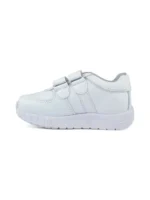 Calzado Escolar Velcro Blanco Unisex Titinos - 4591-1