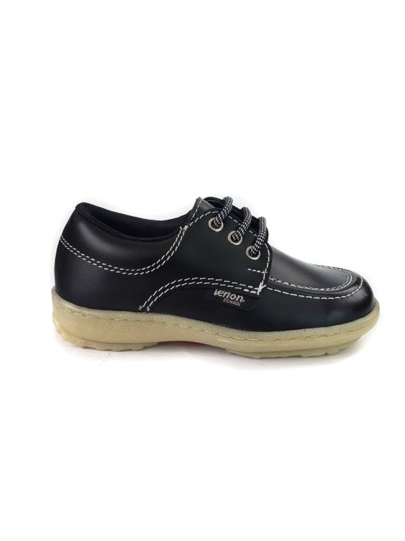 Zapato Colegial Diana Gold Negro - Verlon - 2456-2001