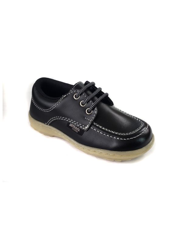 Zapato Colegial Diana Gold Negro - Verlon - 2456-2002