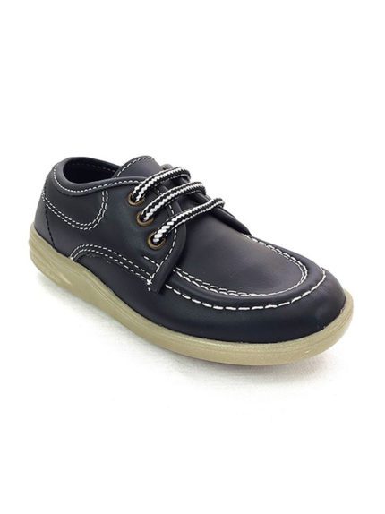 Zapato Colegial Bachiller Unisex Negro - Croydon - 2603-2