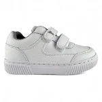 Tenis Colegiales Blancos Velcro Titinos - 4986-1