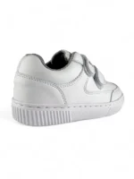 Tenis Colegiales Blancos Velcro Titinos - Imagen 4