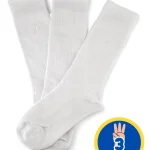 Media Caña Larga Escolar Blanco Titinos X3