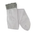 Media Pantalon Escolar Niña Blanco