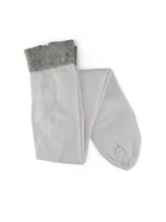 Media Pantalon Escolar Niña Blanco