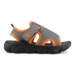 Sandalia Niña Velcro Playera Gris - 6064-69