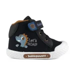 Botin Niño Bebe Dinosuario Negro Bubblegummers - 6326-557