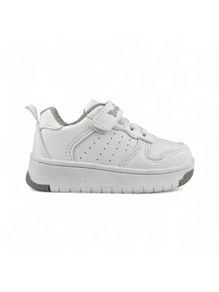 Tenis Escolares Velcro Cordon Blanco Titinos - 6334-1