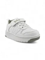 Tenis Escolares Velcro Cordon Blanco Titinos - 6334-1