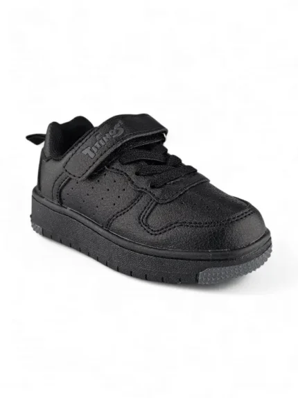 Tenis Escolares Velcro Cordon Negro Titinos - 6334-2