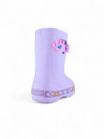 Bota de lluvia para niña en EVA liviana color lila, impermeable y cómoda - Titinos Ref 6849-141