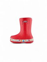 Bota de lluvia para niño en EVA liviana color rojo, impermeable y cómoda - Titinos Ref 6849-140