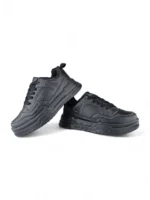 tenis escolar negro con cordón para niño o niña marca Titinos