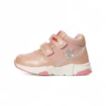 Tenis Bota FisherPrice Rosado para niña con diseño tierno, ajuste cómodo y suela antideslizante marca Titinos referencia 7098-15.