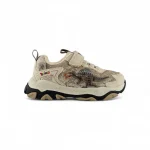 Tenis Dinosaurio Beige para niño con diseño divertido, suela antideslizante y gran comodidad marca Titinos referencia 6974-97.