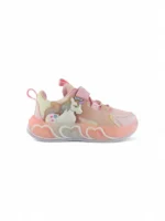 Tenis Unicornio Rosado para niña con diseño mágico, colores suaves y suela antideslizante marca Titinos referencia 6973-15.