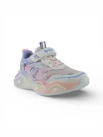 Tenis deportivos lila para niña con diseño moderno, suela liviana y cómoda marca Titinos referencia 7191-141.