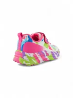 Tenis deportivos multicolor para niña con diseño vibrante y suela liviana marca Titinos referencia 7145-475.