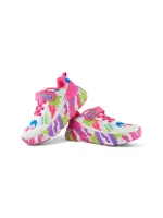 Tenis deportivos multicolor para niña con diseño vibrante y suela liviana marca Titinos referencia 7145-475.